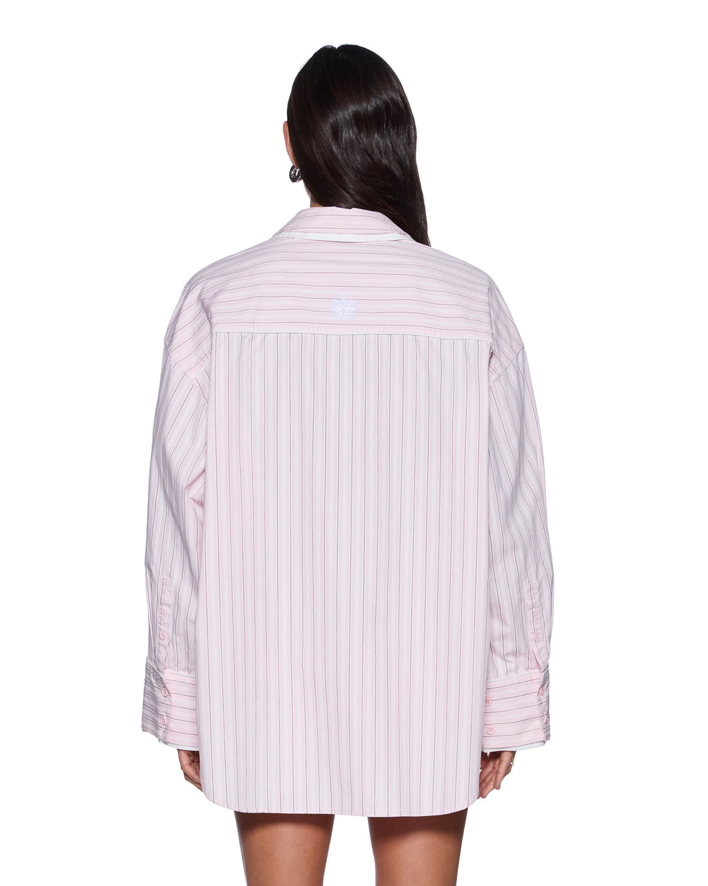 Womens Astra Ls Shirt Candy Oversized Shirts - Pink