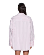 Womens Astra Ls Shirt Candy Oversized Shirts - Pink