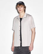 Mens 1999 Downtown Ss Shirt Grey Regular Shirts - Grey