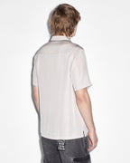Mens 1999 Downtown Ss Shirt Grey Regular Shirts - Grey