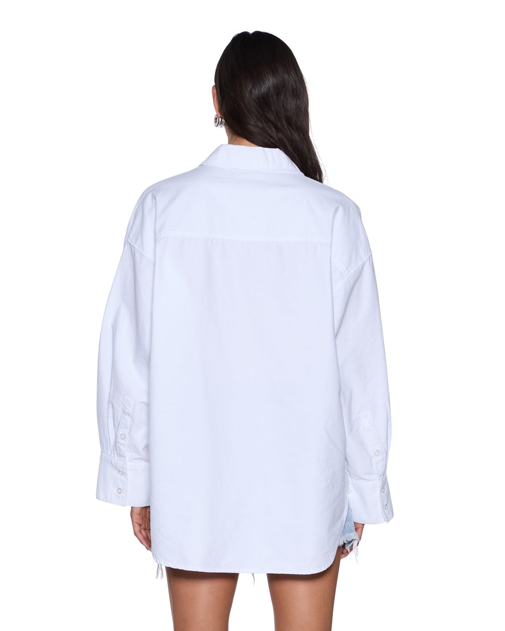 Womens Astra Ls Shirt White Oxford Regular Shirts - White
