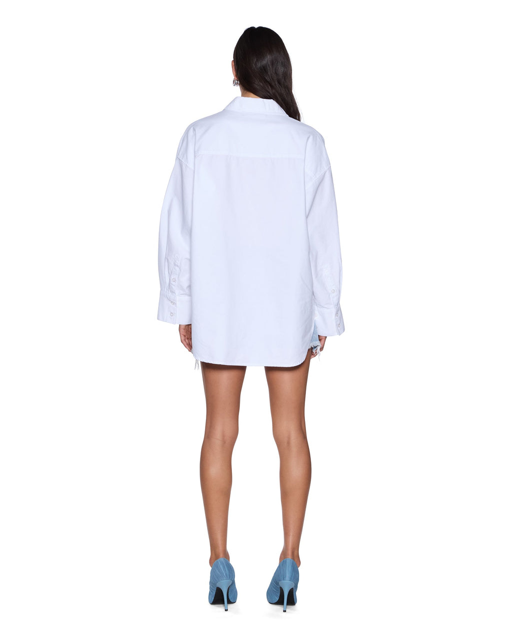 Womens Astra Ls Shirt White Oxford Regular Shirts - White