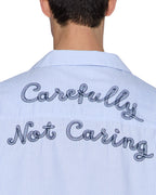 Mens Caring Diner Ss Shirt Tru Stripe Regular Shirts - Multi Colour