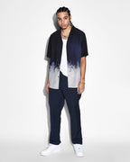 Mens Dance Klass Resort Ss Shirt Multi Regular Shirts - Multi Colour