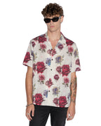 Mens Graff Rose Resort Ss Shirt Multi Regular Shirts - Multi Colour