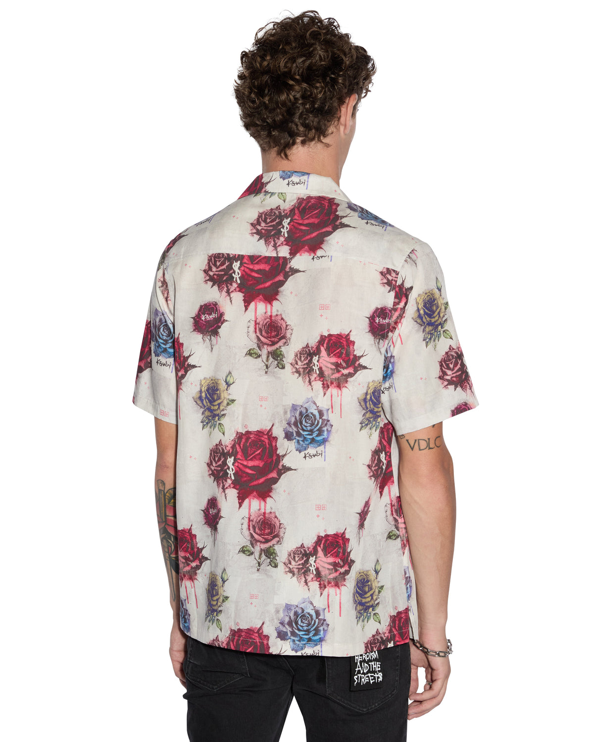 Mens Graff Rose Resort Ss Shirt Multi Regular Shirts - Multi Colour