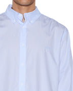 Mens Kade Ls Shirt Pin Blue Shirts - Multi Colour