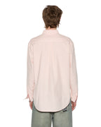 Mens Ksignature Button Down Ls Shirt Floss Regular Shirts - Pink