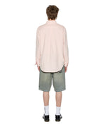 Mens Ksignature Button Down Ls Shirt Floss Regular Shirts - Pink