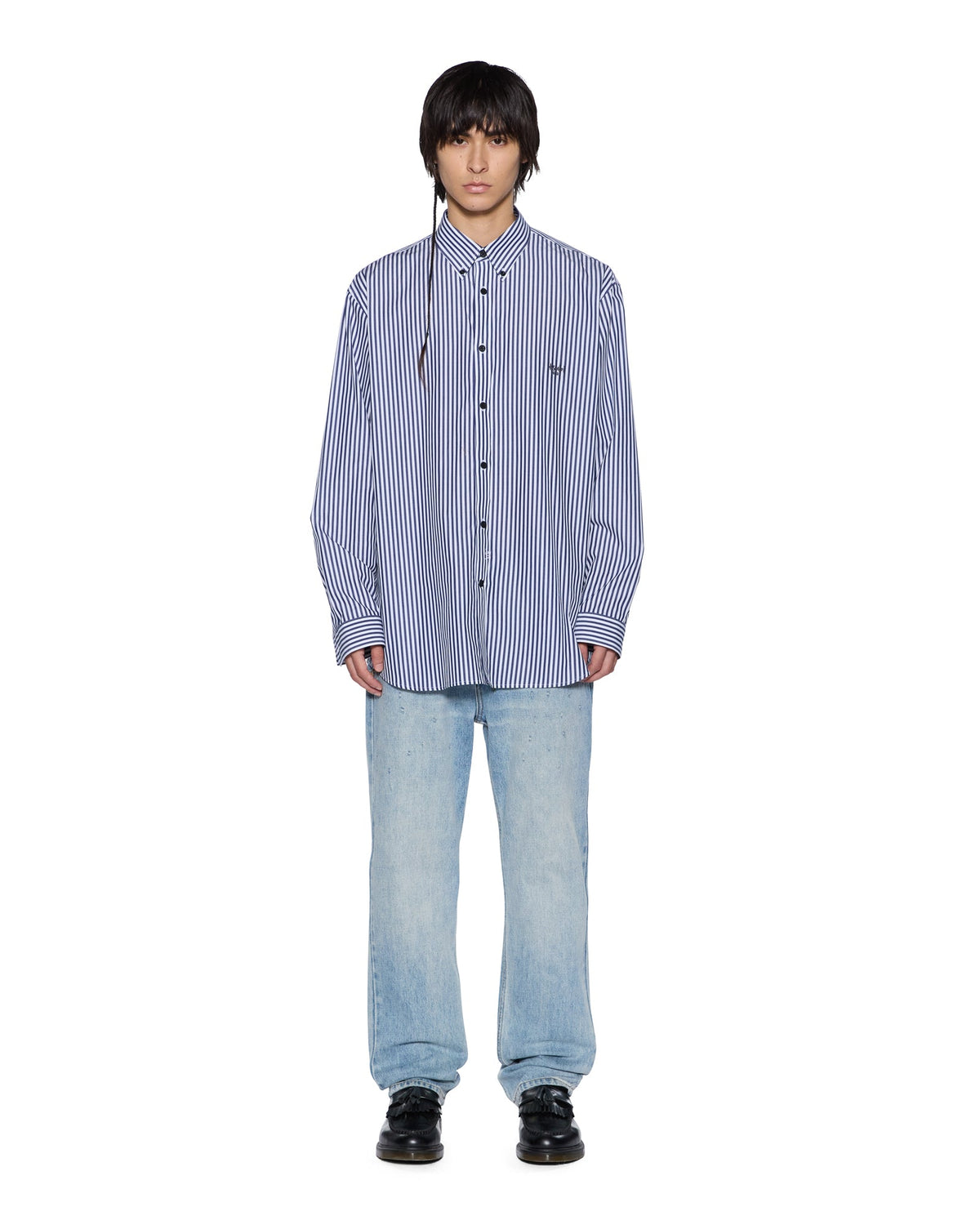 Mens Hazlow Manhattan Straight Denim Jeans - Denim