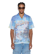 Mens Last Summer Ss Resort Shirt Multi Regular Shirts - Multi Colour