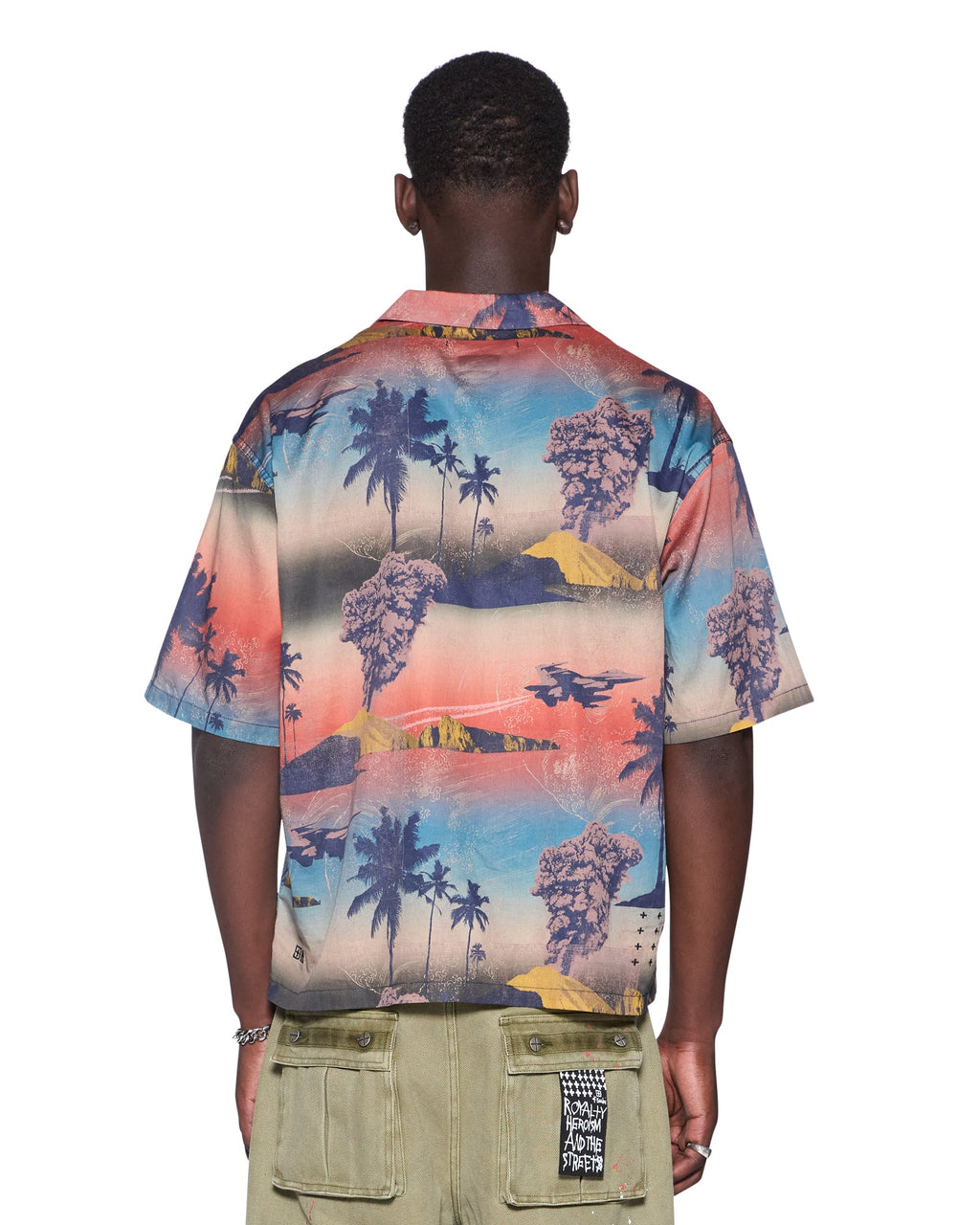 Mens Mauna Loa Ss Diner Shirt Multi Regular Shirts - Multi Colour