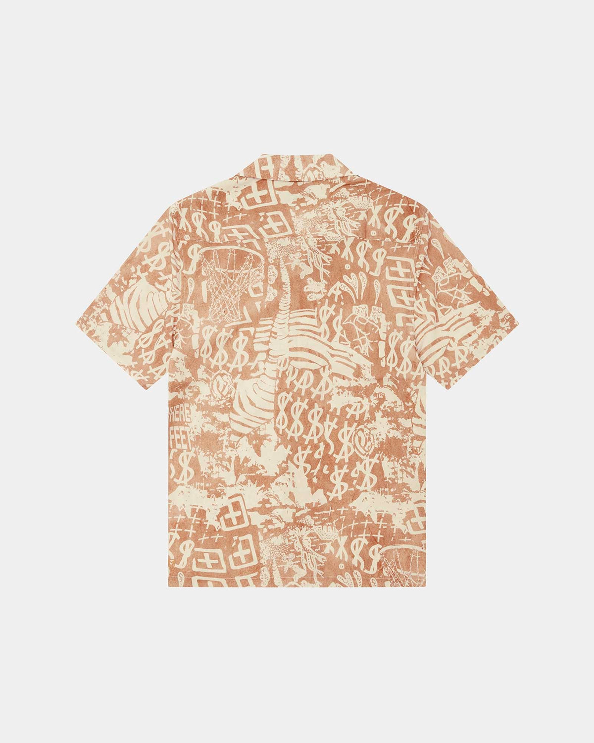 Mens Mills Ikon Resort Ss Shirt Multi Regular Shirts - Multi Colour