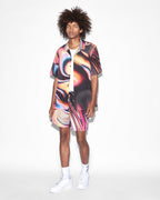 Mens Mind State Boardshort Multi Regular Walkshorts - Multi Colour