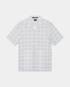Mens Plus Resort Ss Shirt Paradise Regular Shirts - Multi Colour