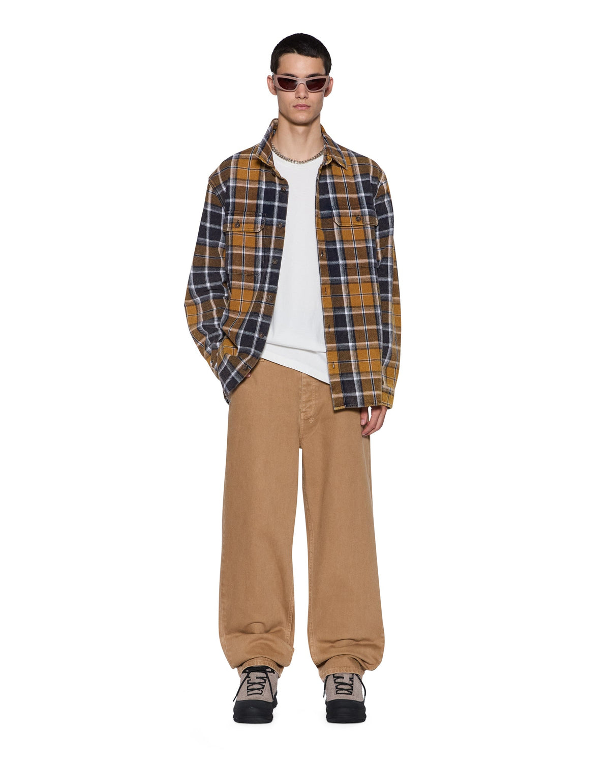 Mens Rosebowl Ls Shirt 1999 Rusted Navy Regular Shirts - Navy