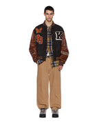 Mens Rival Chino Trouser Driftwood Straight Pants - Tan