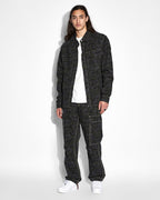 Mens Fugitive Cargo Pant Camo Straight Pants - Multi Colour