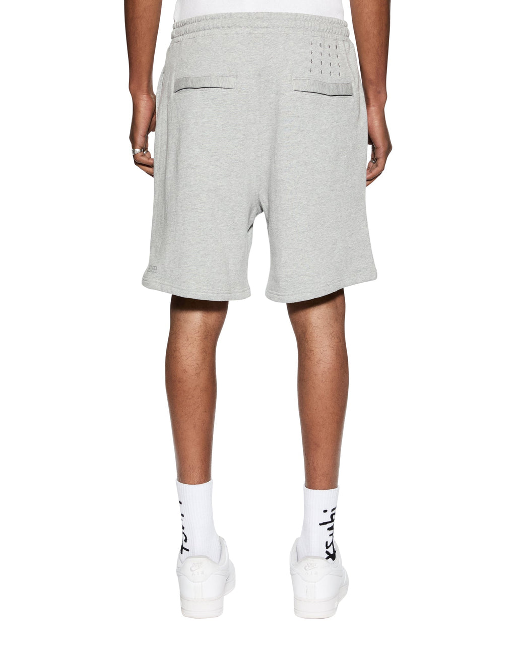 Mens 4 X 4 Trak Short Grey Marle Slim Walkshorts - Grey