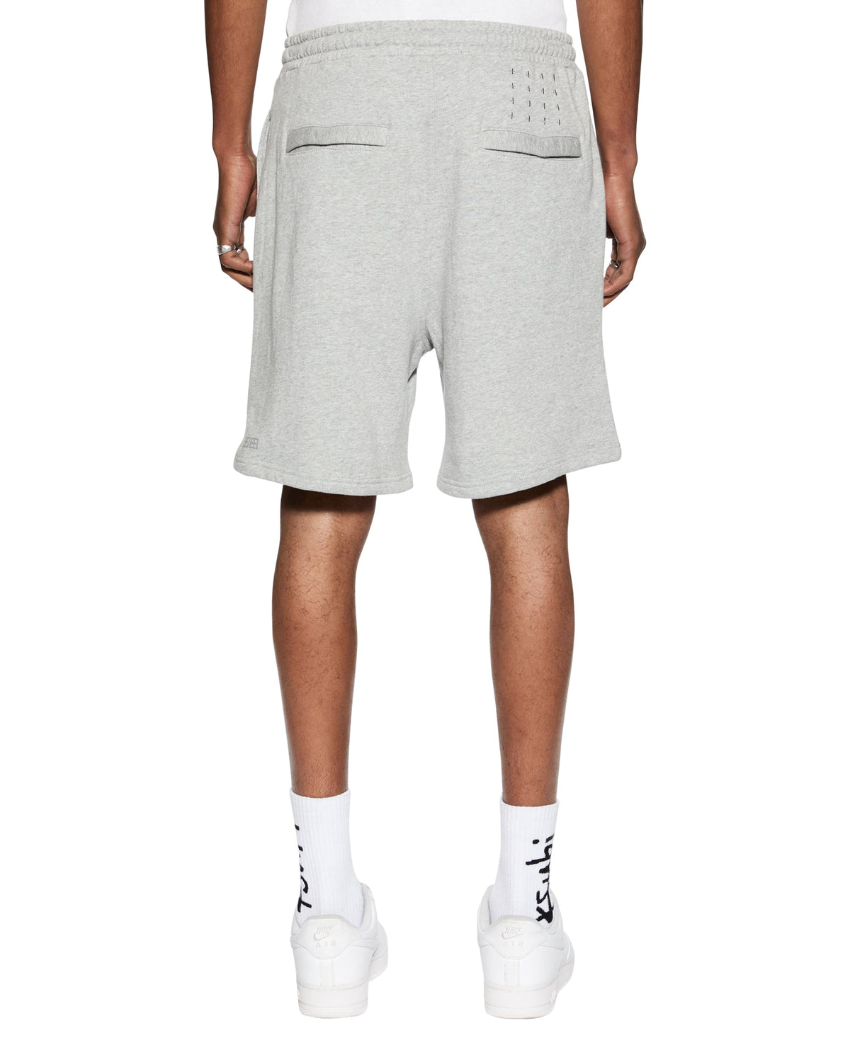 Mens 4 X 4 Trak Short Grey Marle Slim Walkshorts - Grey