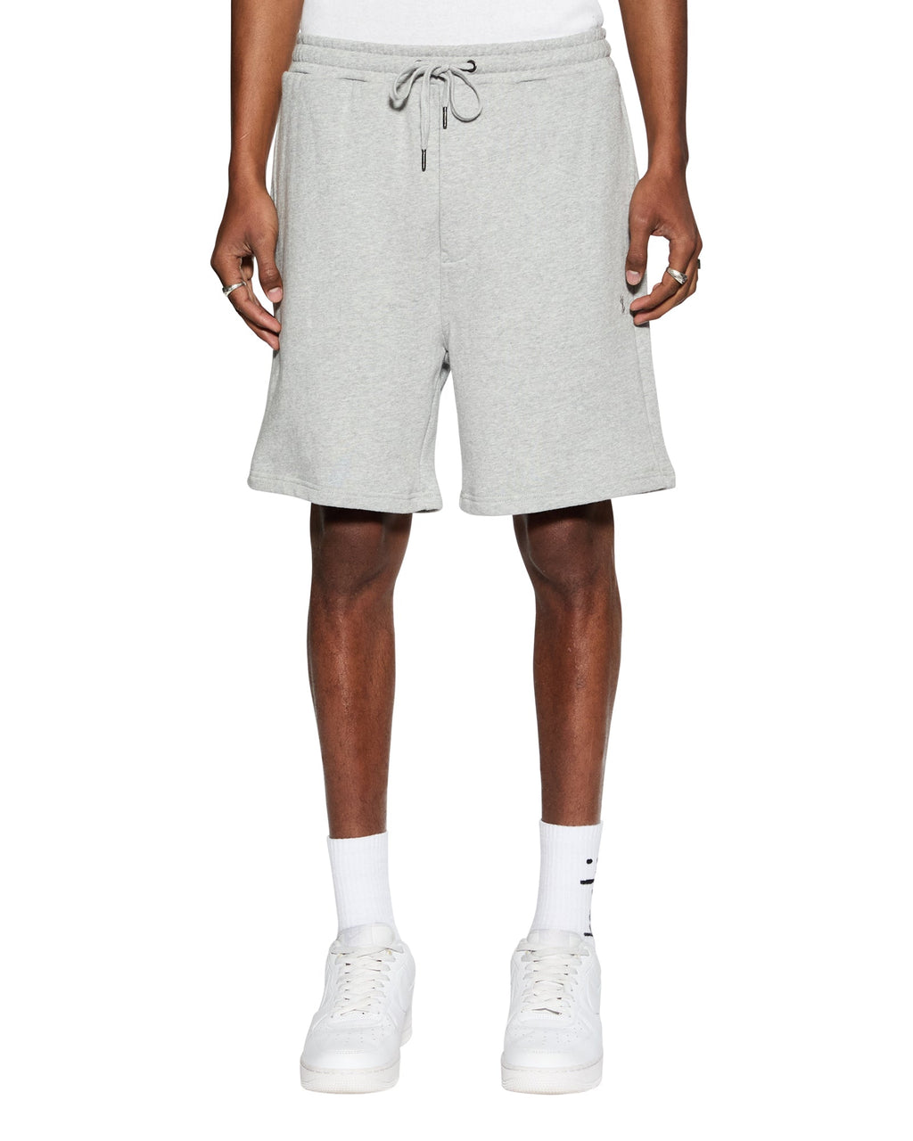 Mens 4 X 4 Trak Short Grey Marle Slim Walkshorts - Grey