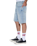 Mens Anti K Short Siberia Relaxed Walkshorts - Denim