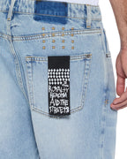 Mens Anti K Short Siberia Relaxed Walkshorts - Denim