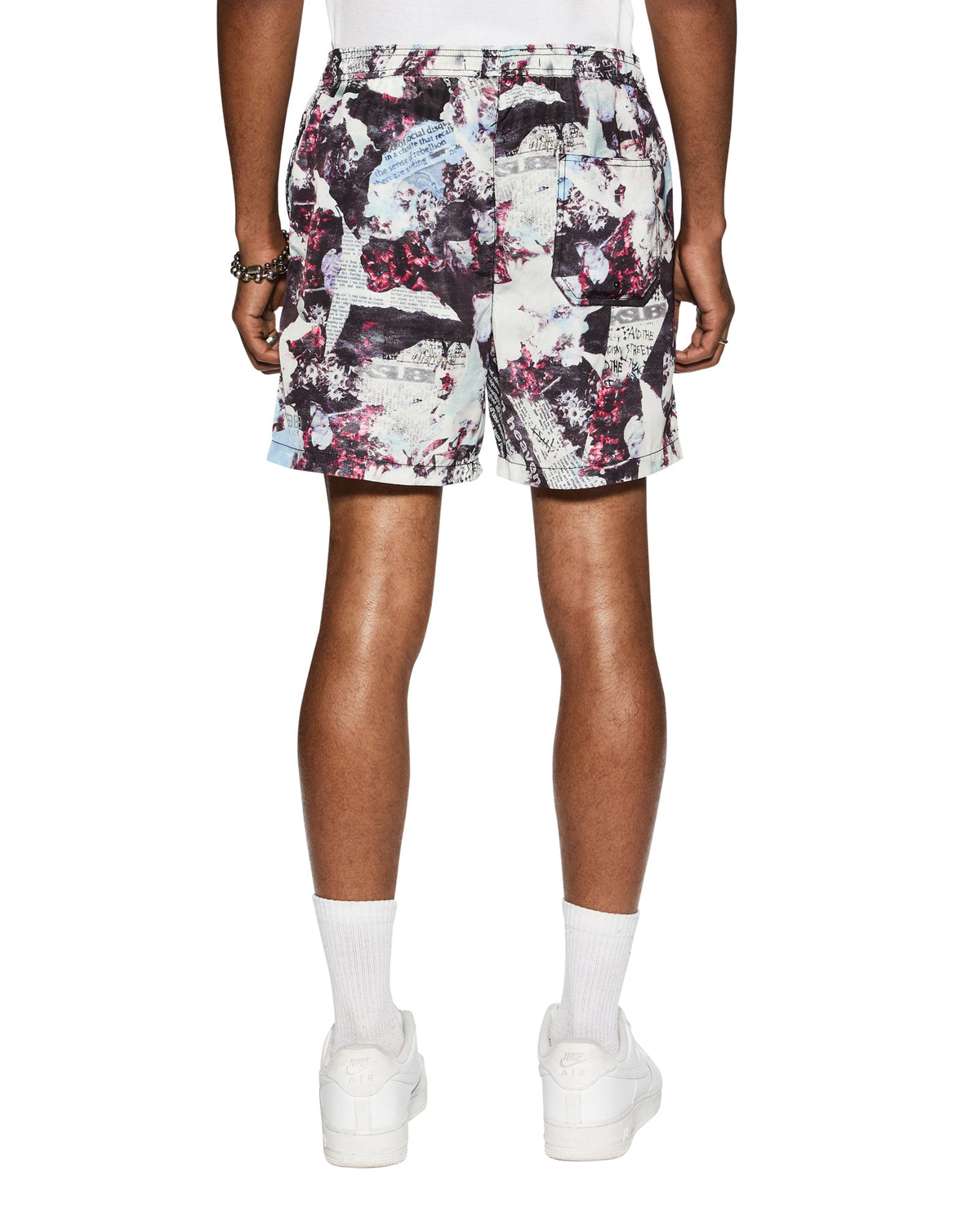 Mens Chop Up Boardshort Multi Regular Walkshorts - Multi Colour