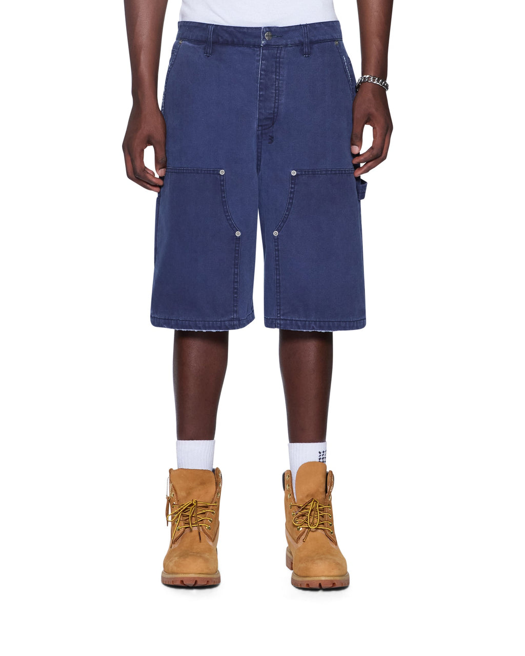 Mens Drill Maxx Operator Short Navy Relaxed Walkshorts - Navy