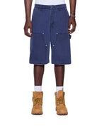 Mens Drill Maxx Operator Short Navy Relaxed Walkshorts - Navy