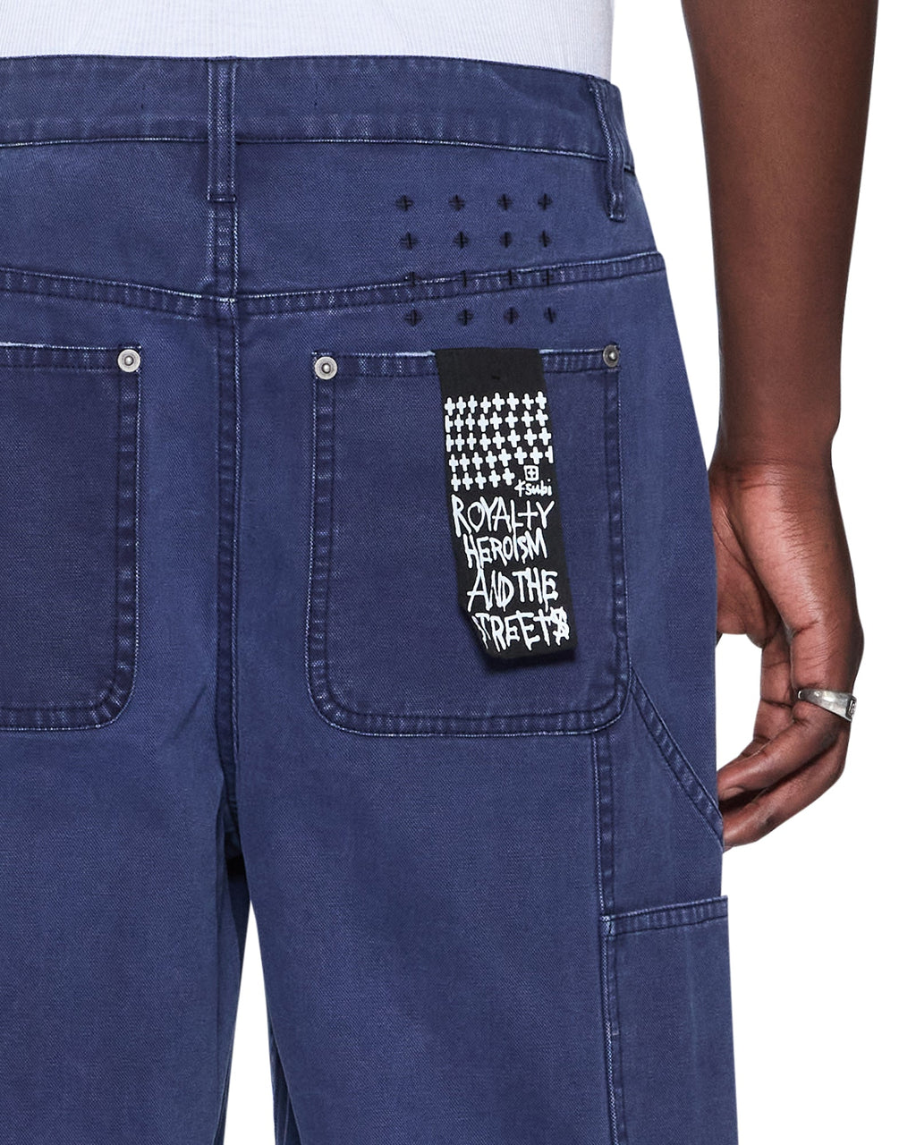 Mens Drill Maxx Operator Short Navy Relaxed Walkshorts - Navy