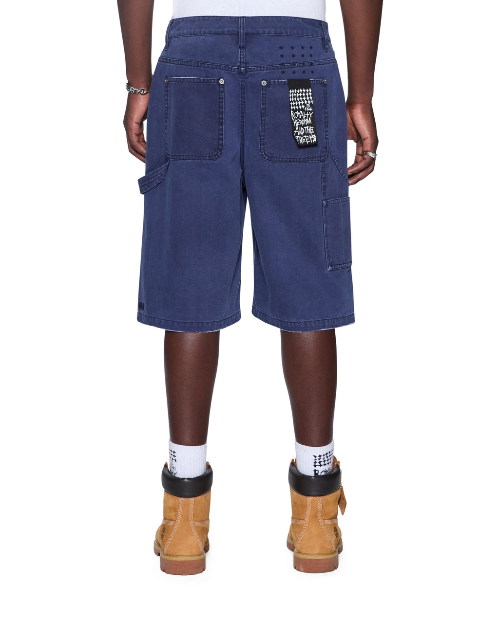 Mens Drill Maxx Operator Short Navy Relaxed Walkshorts - Navy