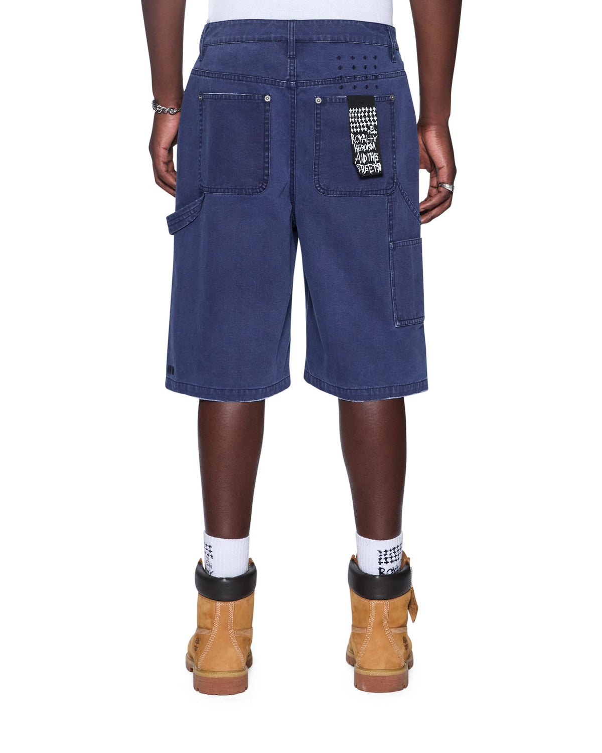 Mens Drill Maxx Operator Short Navy Relaxed Walkshorts - Navy