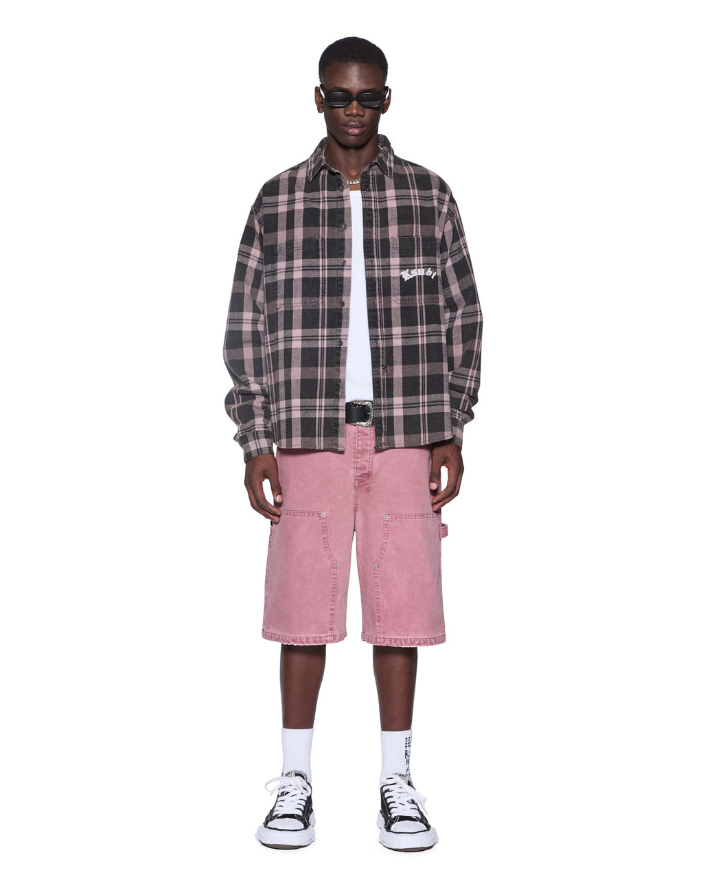 Mens Drill Maxx Operator Short Plum Relaxed Walkshorts - Purple