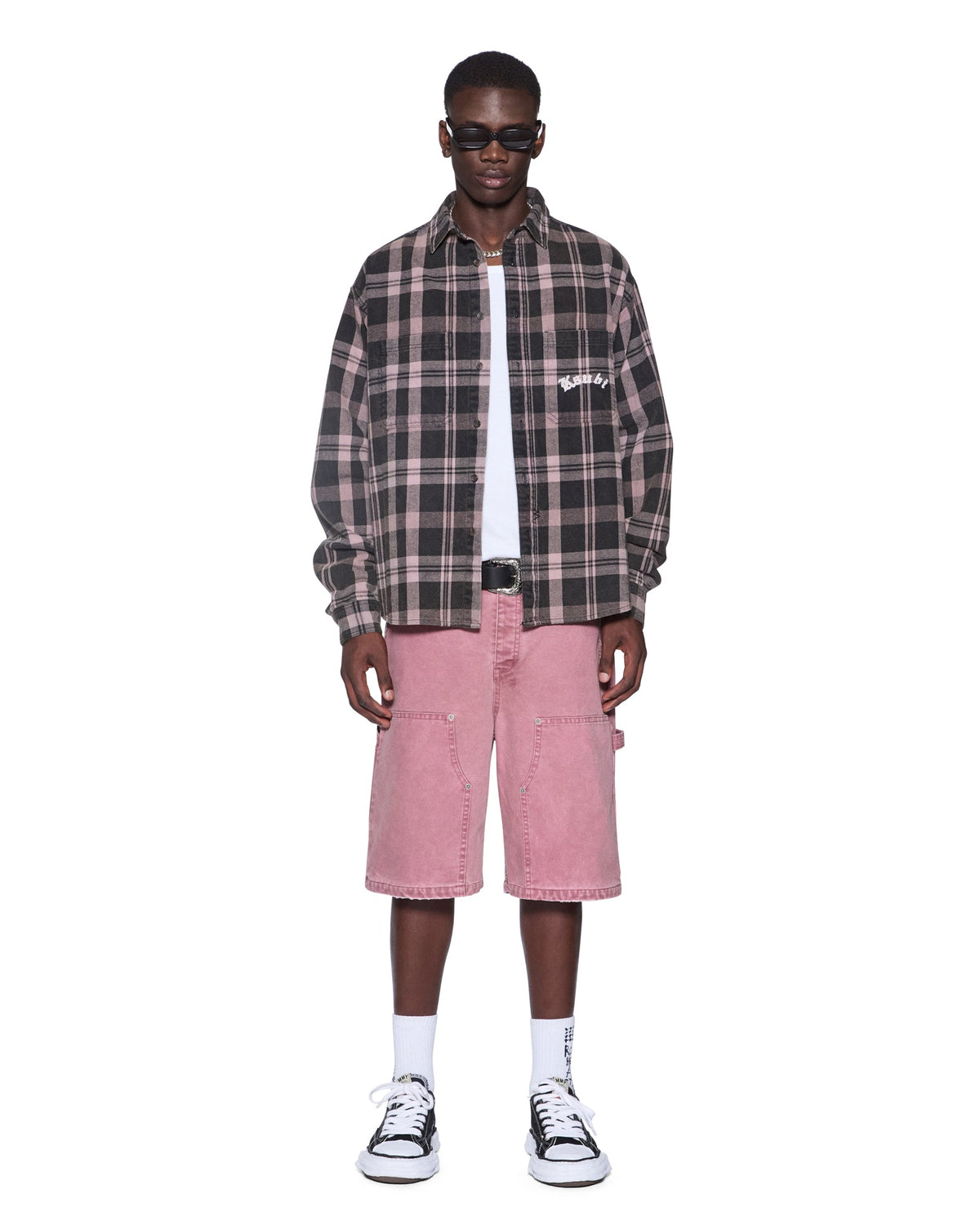Mens Drill Maxx Operator Short Plum Relaxed Walkshorts - Purple