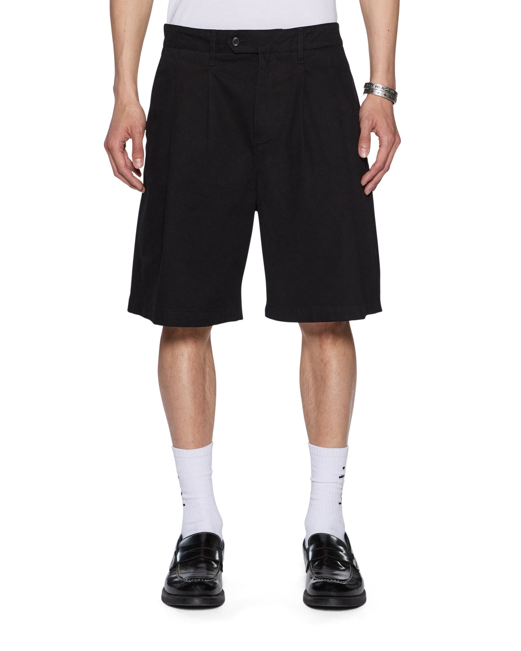 Mens Gatz Short Black Relaxed Walkshorts - Black