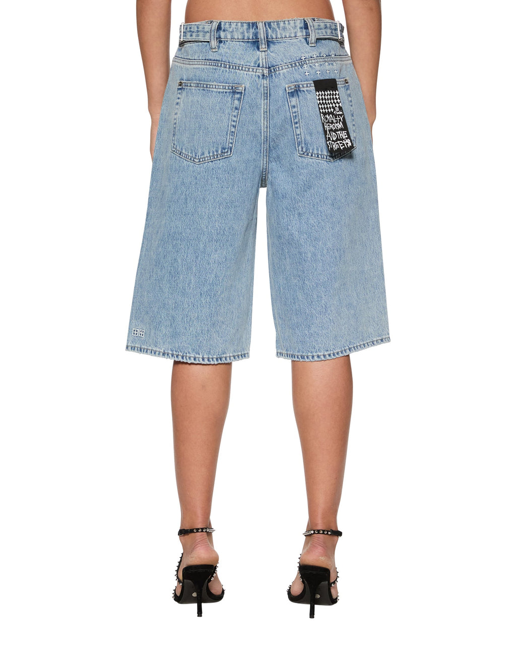 Womens Low Rider Short Authentik Walkshorts - Denim