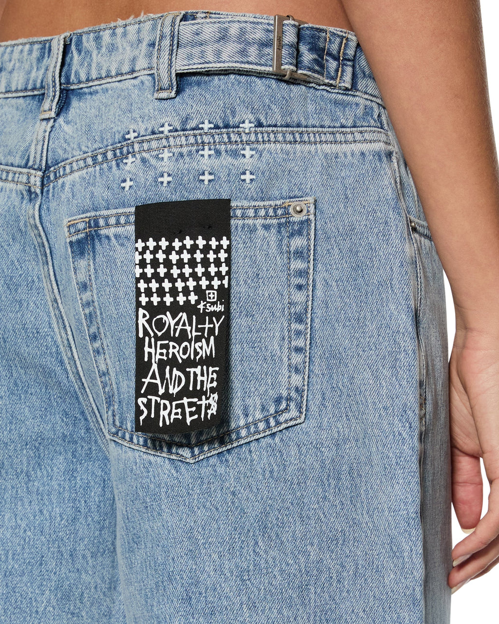 Womens Low Rider Short Authentik Walkshorts - Denim