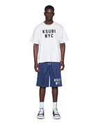 Mens K-lock Nyc Mesh Roll Short Navy Relaxed Walkshorts - Navy