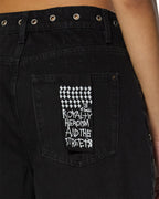 Womens Low Rider Short Vice Baggy Walkshorts - Black