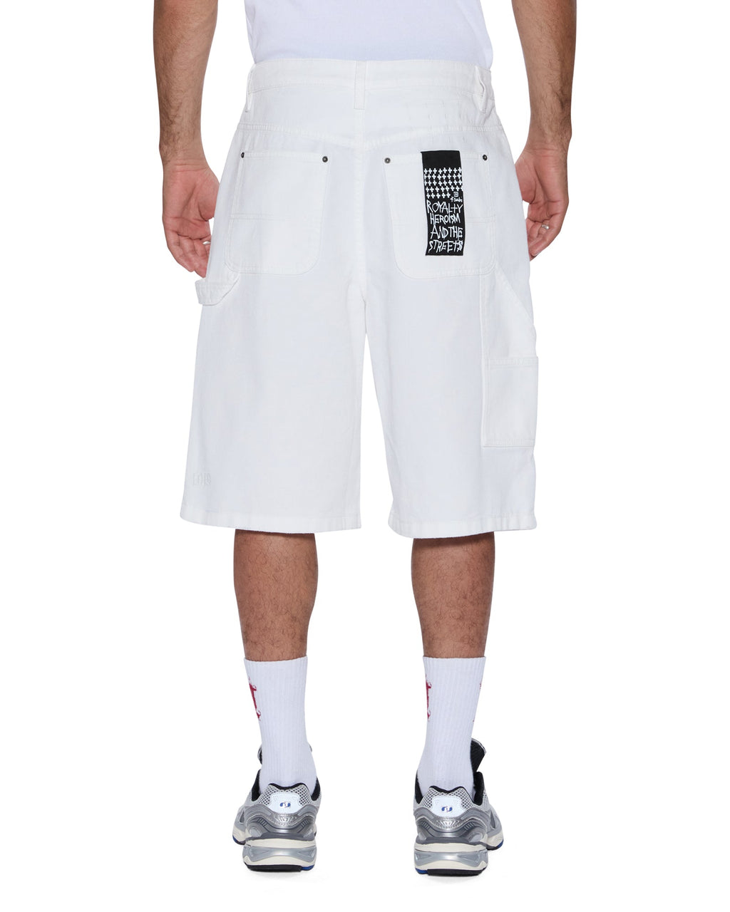 Mens Maxx Operator Short Arktik Relaxed Walkshorts - White