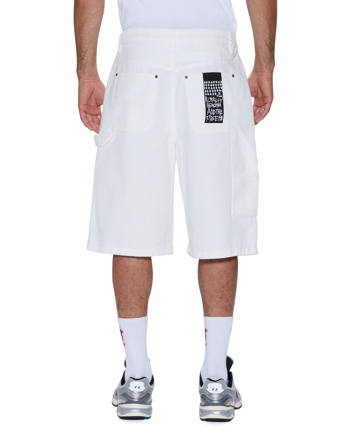 Mens Maxx Operator Short Arktik Relaxed Walkshorts - White