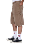Mens Maxx Operator Short Oak Relaxed Walkshorts - Brown