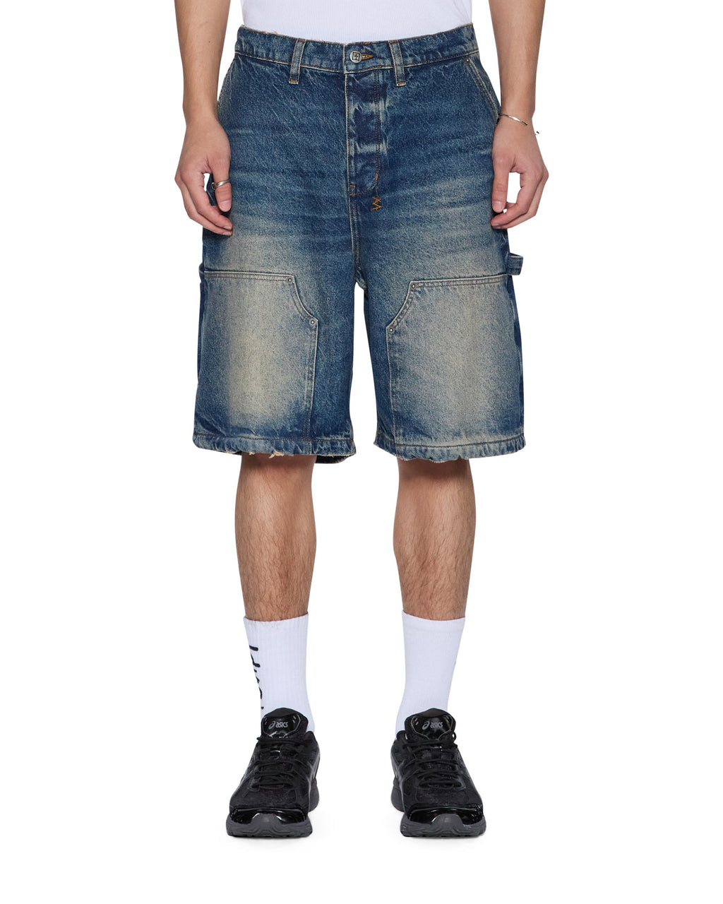 Mens Maxx Operator Short Rodeo Blue Relaxed Walkshorts - Denim