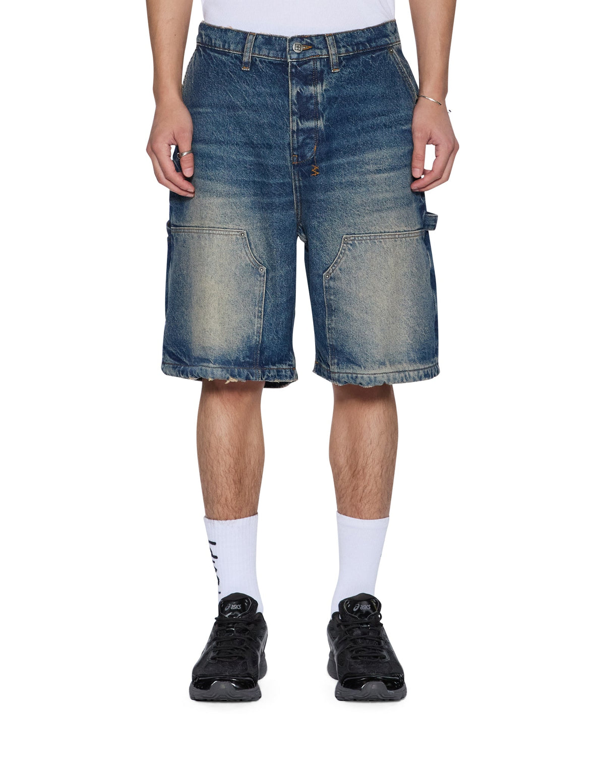 Mens Maxx Operator Short Rodeo Blue Relaxed Walkshorts - Denim