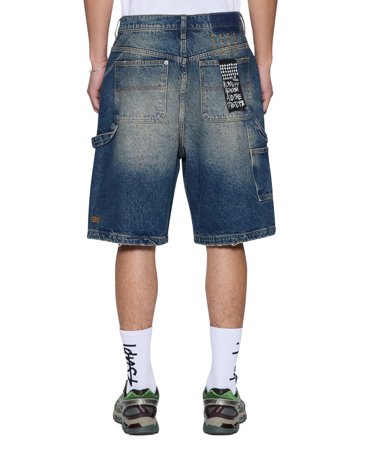 Mens Maxx Operator Short Rodeo Blue Relaxed Walkshorts - Denim