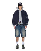 Mens Maxx Operator Short Rodeo Blue Relaxed Walkshorts - Denim