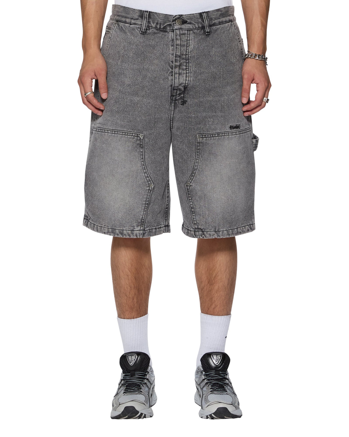 Mens Maxx Operator Short Smoke Relaxed Walkshorts - Grey