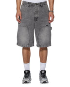 Mens Maxx Operator Short Smoke Relaxed Walkshorts - Grey