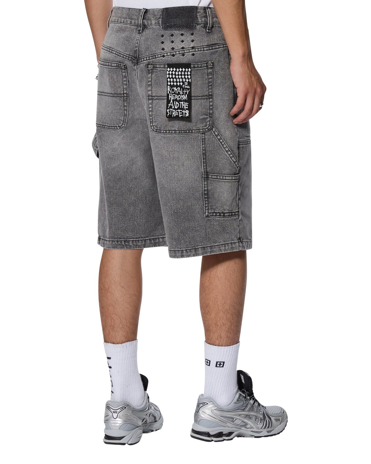Mens Maxx Operator Short Smoke Relaxed Walkshorts - Grey